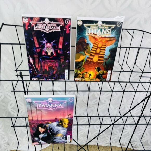 42 Knight Terrors & Crossover W/ Variants Lot Wonder Woman Black Adam Zatana GL - Picture 3 of 14